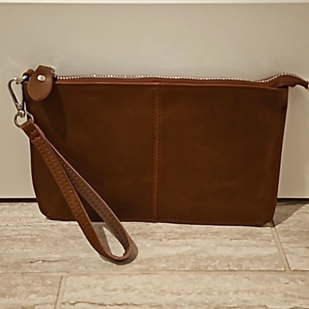 Befen Genuine Leather Wristlet
